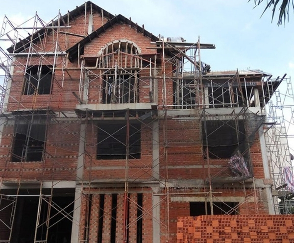 Thi công phần thô nhà phố tại Củ Chi uy tín đảm bảo chất lượng