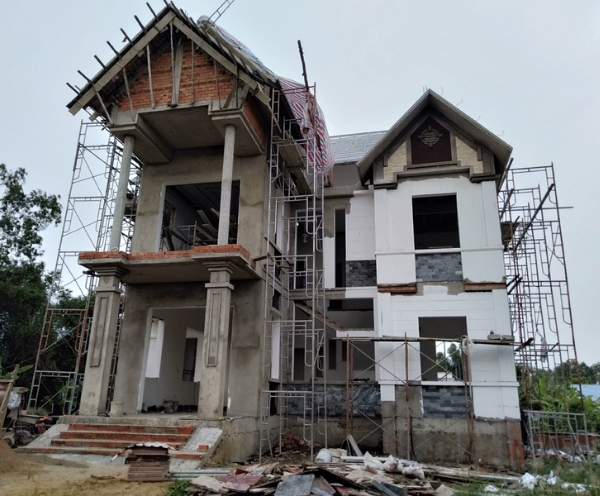 Xây phần thô nhà phố tại Tây Ninh đảm bảo kết cấu bền vững