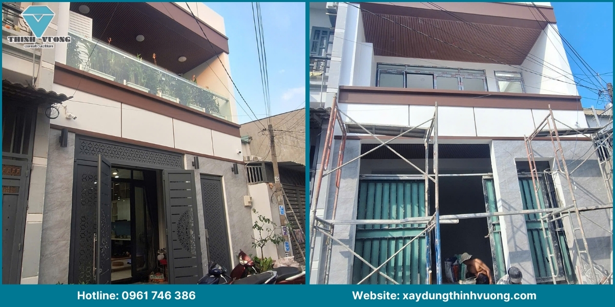 Các hạng mục nâng cấp nhà phố phổ biến tại Bình Chánh