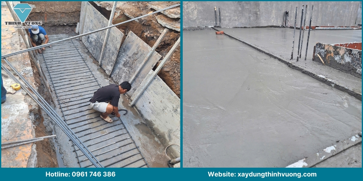 Các lưu ý quan trọng khi thi công phần thô nhà phố tại Hóc Môn