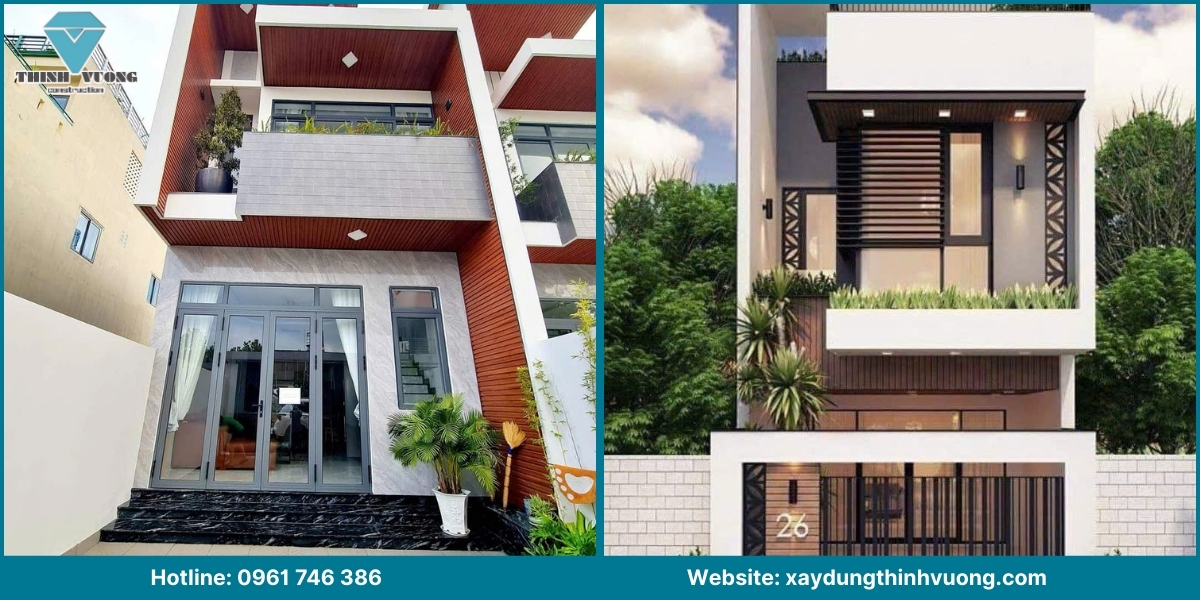 Các yếu tố ảnh hưởng đến chi phí thiết kế nhà phố tại Hóc Môn