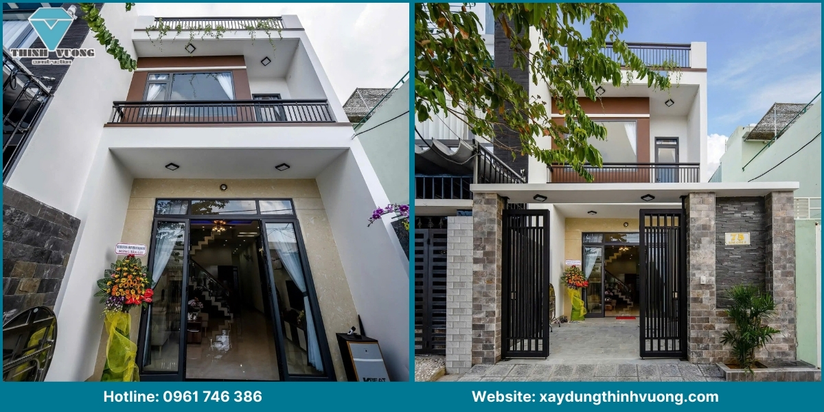 Xu hướng thiết kế nhà phố hiện nay tại Hóc Môn
