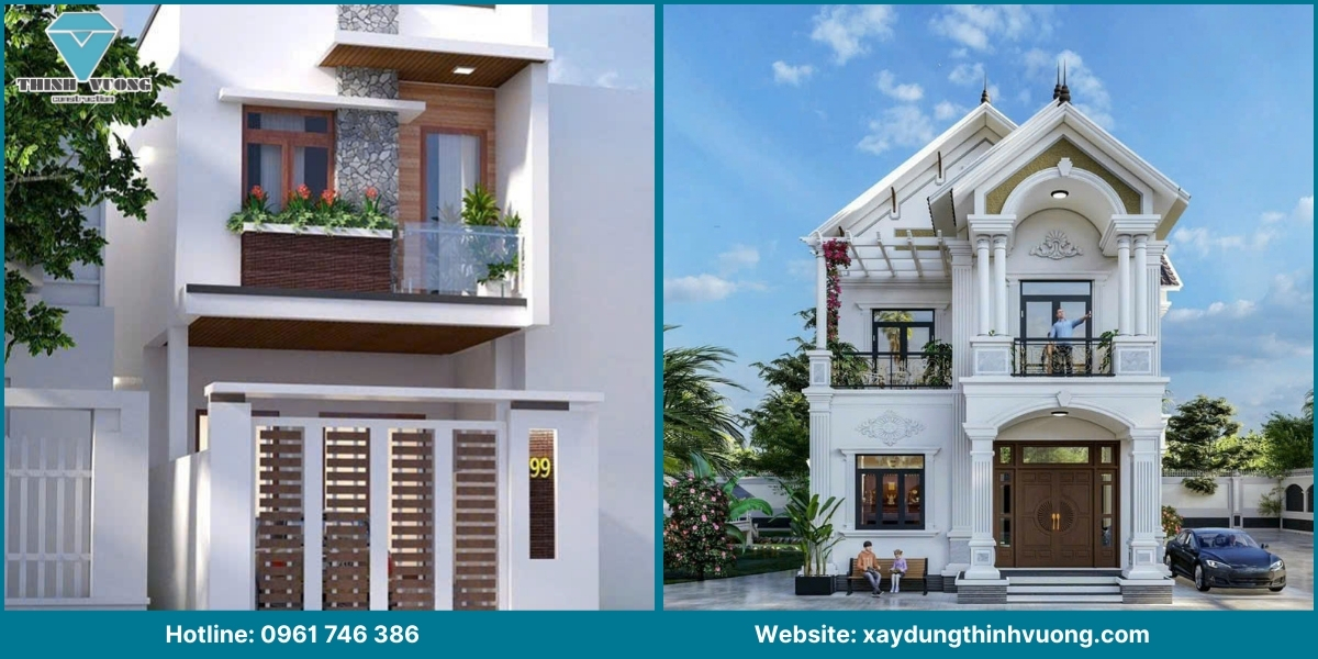 Báo giá thi công nhà phố tại Thuận An Bình Dương với Thịnh Vượng