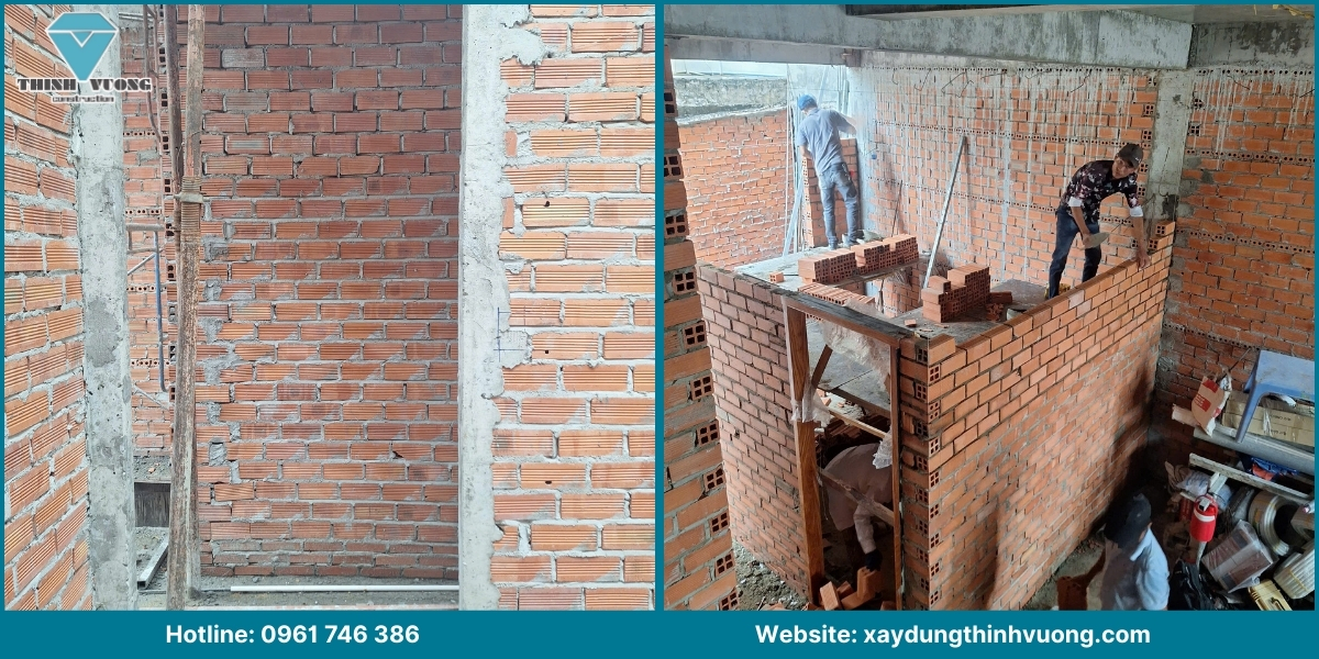Quy trình thi công phần thô nhà phố tại Bình Chánh của Thịnh Vượng