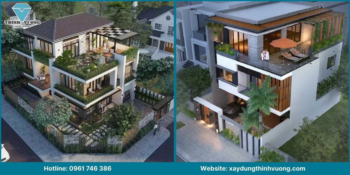 Các phong cách thiết kế nhà phố phổ biến tại Bến Cát Bình Dương
